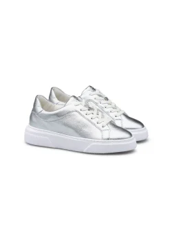 Lloyd Damen Sneaker in silber - 1,0 cm Absatz