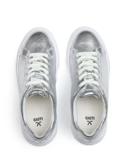 Lloyd Damen Sneaker in silber - 1,0 cm Absatz