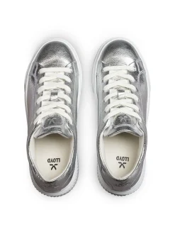 Lloyd Damen Sneaker in silber - 1,0 cm Absatz