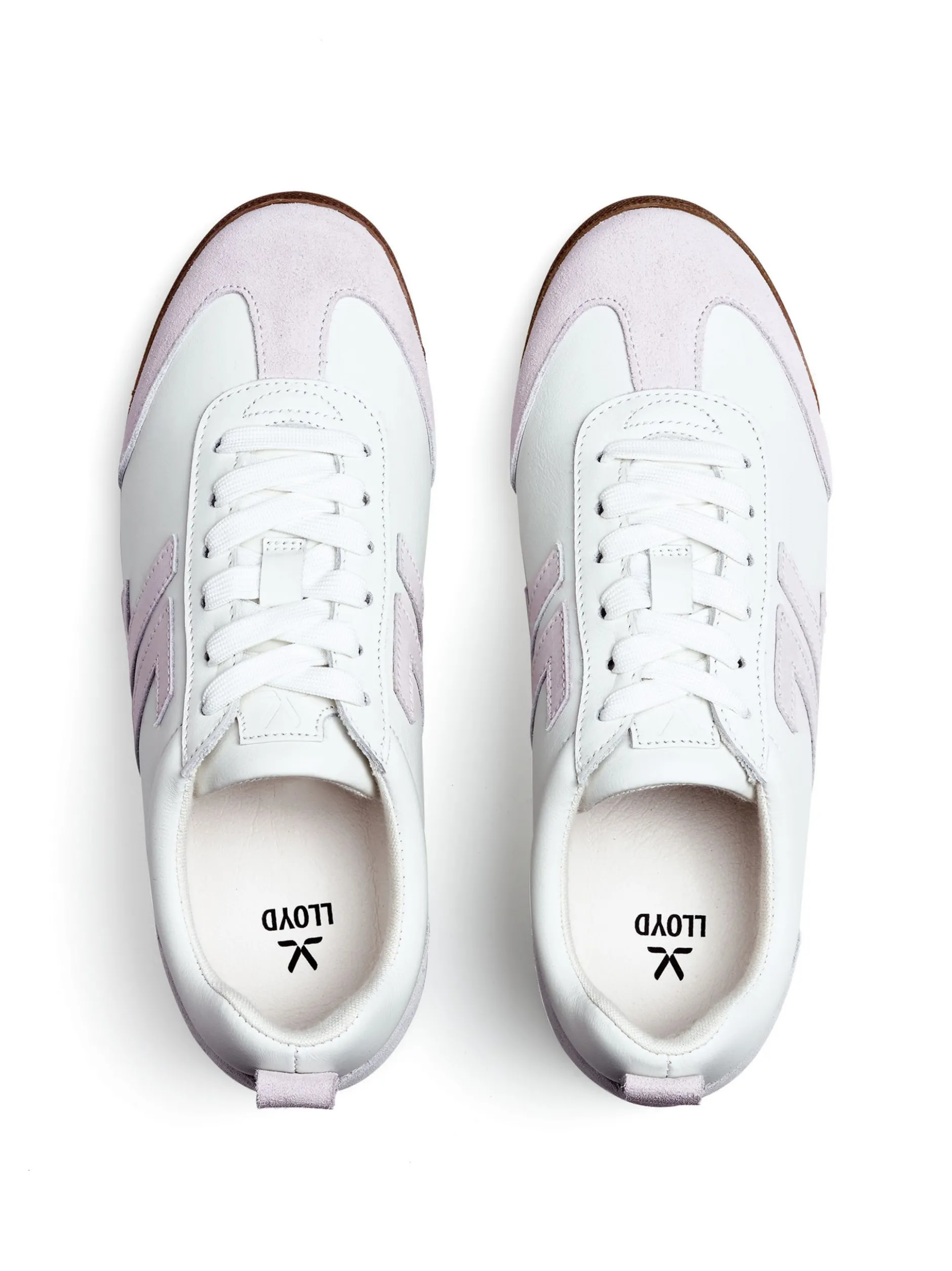 Lloyd Damen Sneaker in weiß - 0 cm Absatz