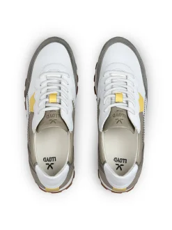 Lloyd Damen Sneaker in weiß mehrfarbig - 1,0 cm Absatz