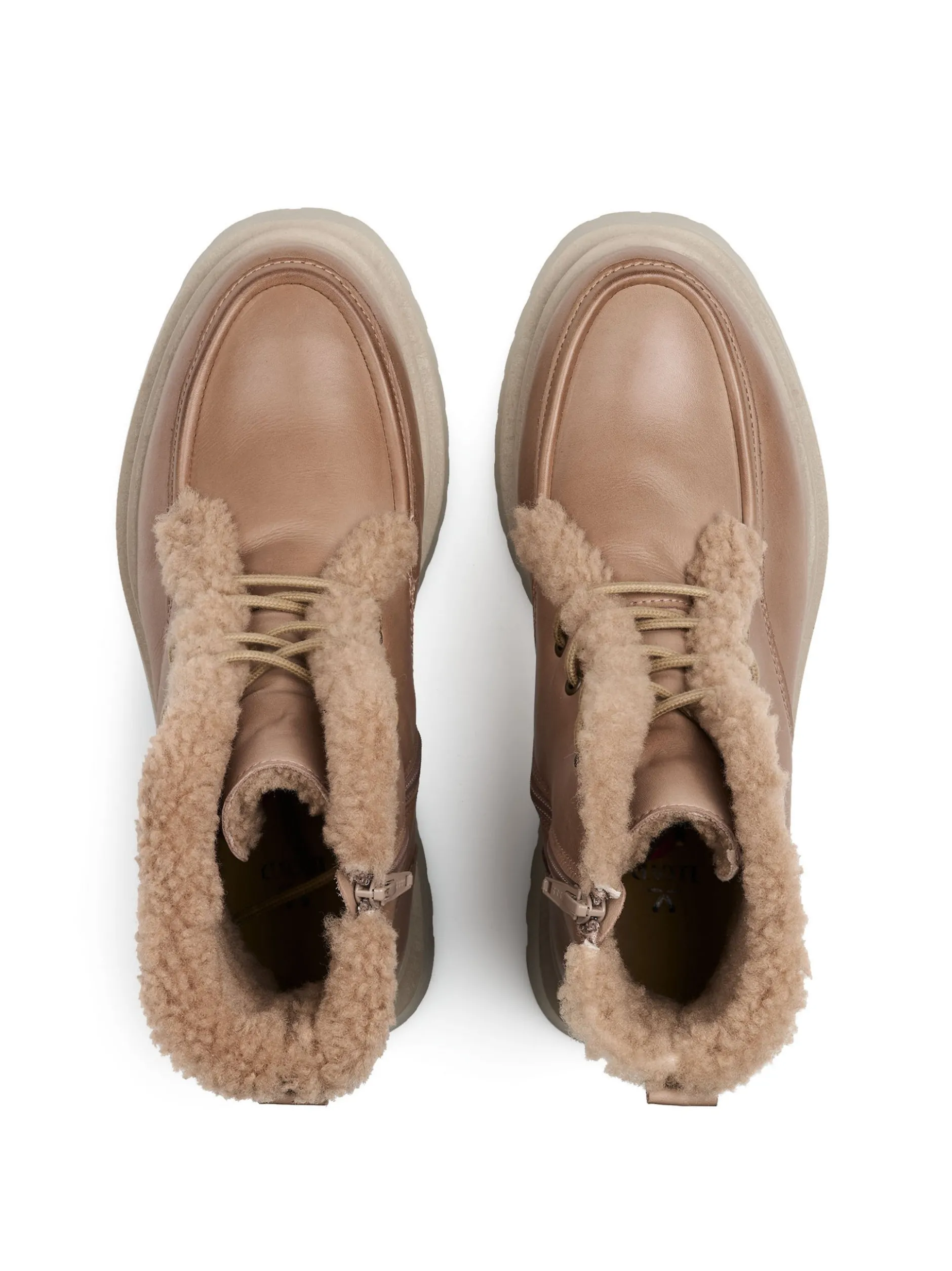 Lloyd Damen Stiefelette in beige - 2,0 cm Absatz