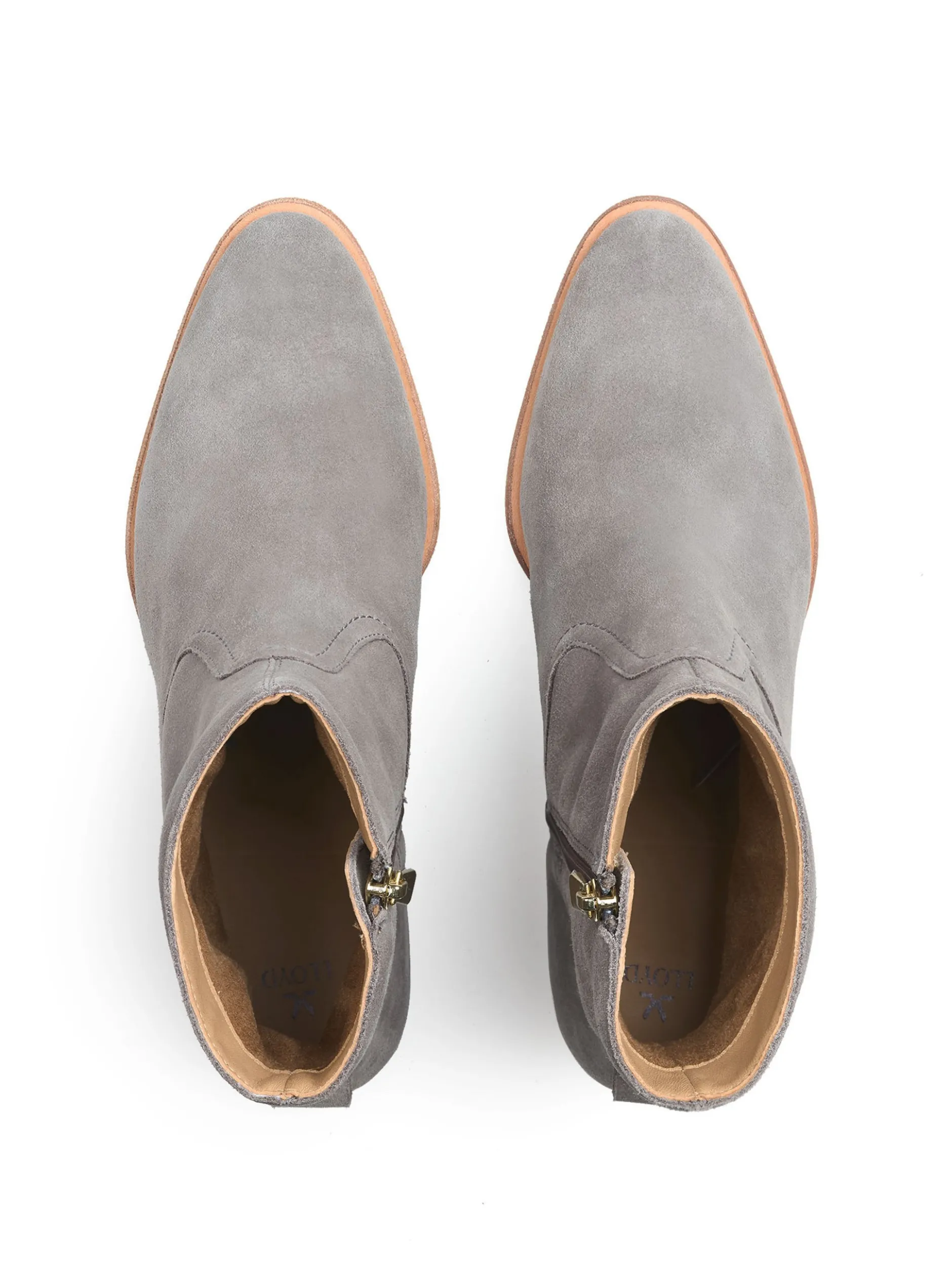 Lloyd Damen Stiefelette in grau - 4,0 cm Absatz