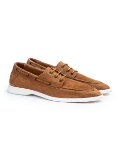 Lloyd Herren Bootsschuhe - STRIDE DECK in cognac
