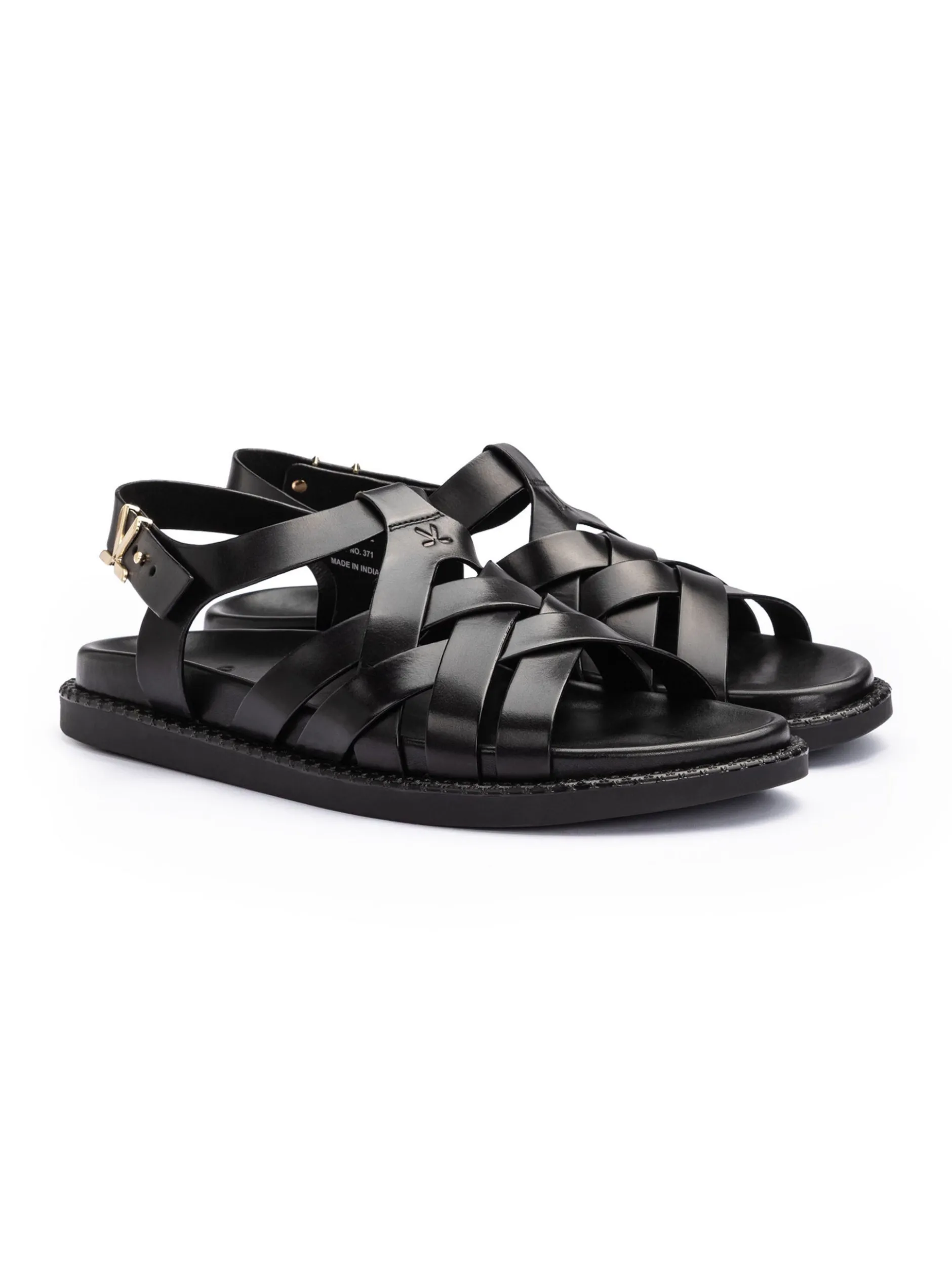 Lloyd Herren Sandale - AXIS in schwarz - 0 cm Absatz