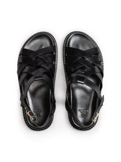 Lloyd Herren Sandale - AXIS in schwarz - 0 cm Absatz