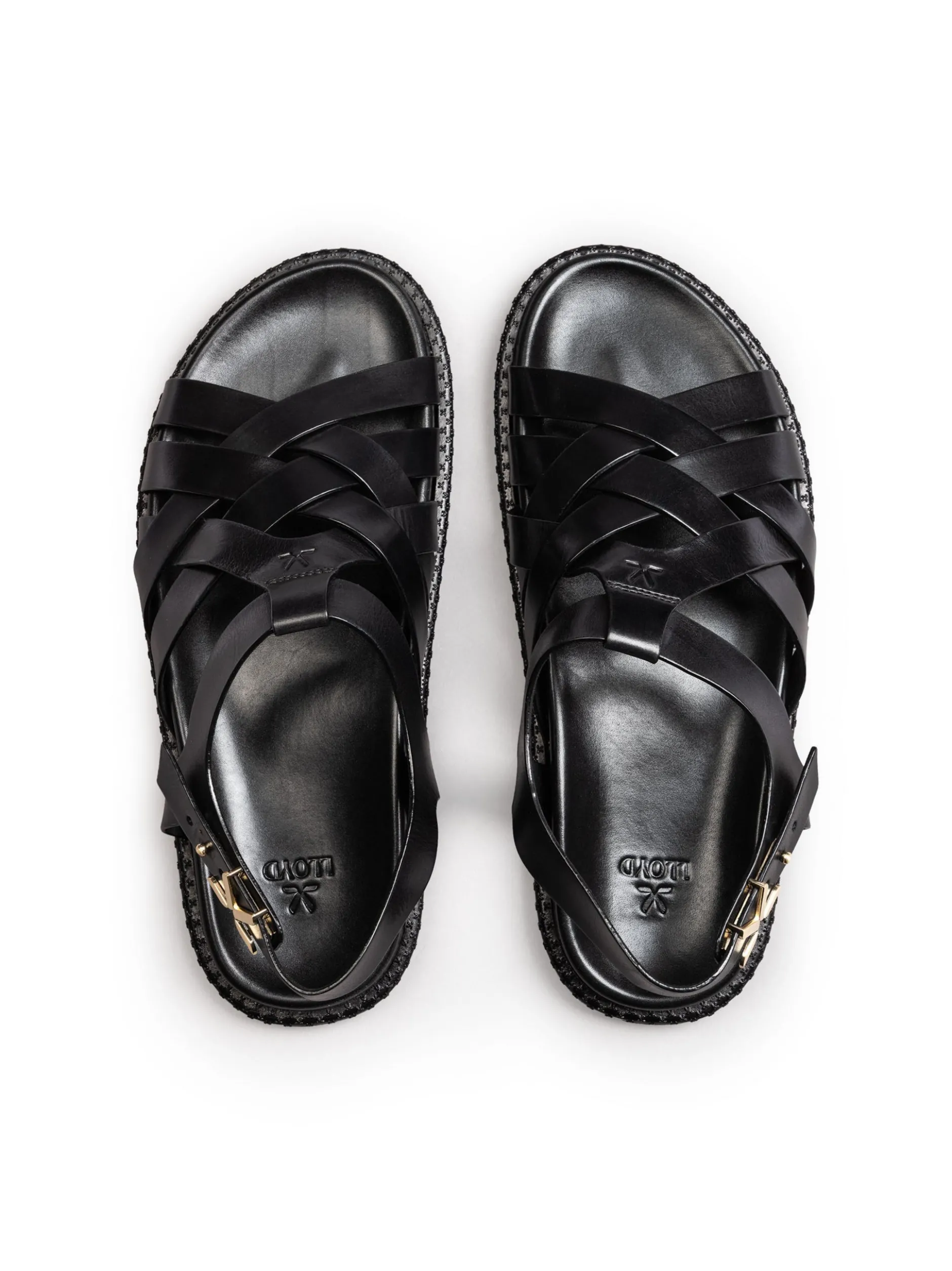 Lloyd Herren Sandale - AXIS in schwarz - 0 cm Absatz