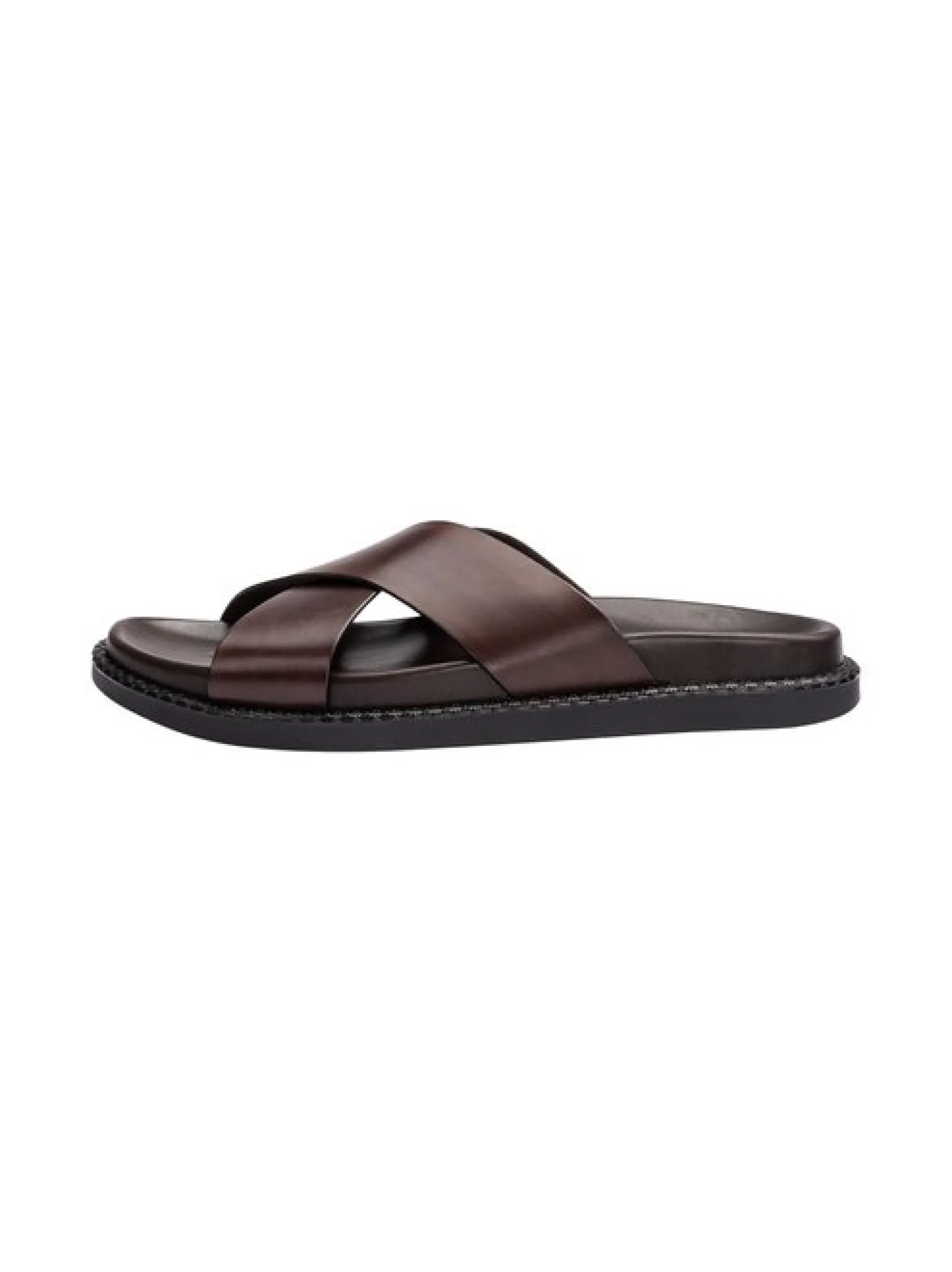Lloyd Herren Sandale - TRAVA in cognac - 0 cm Absatz