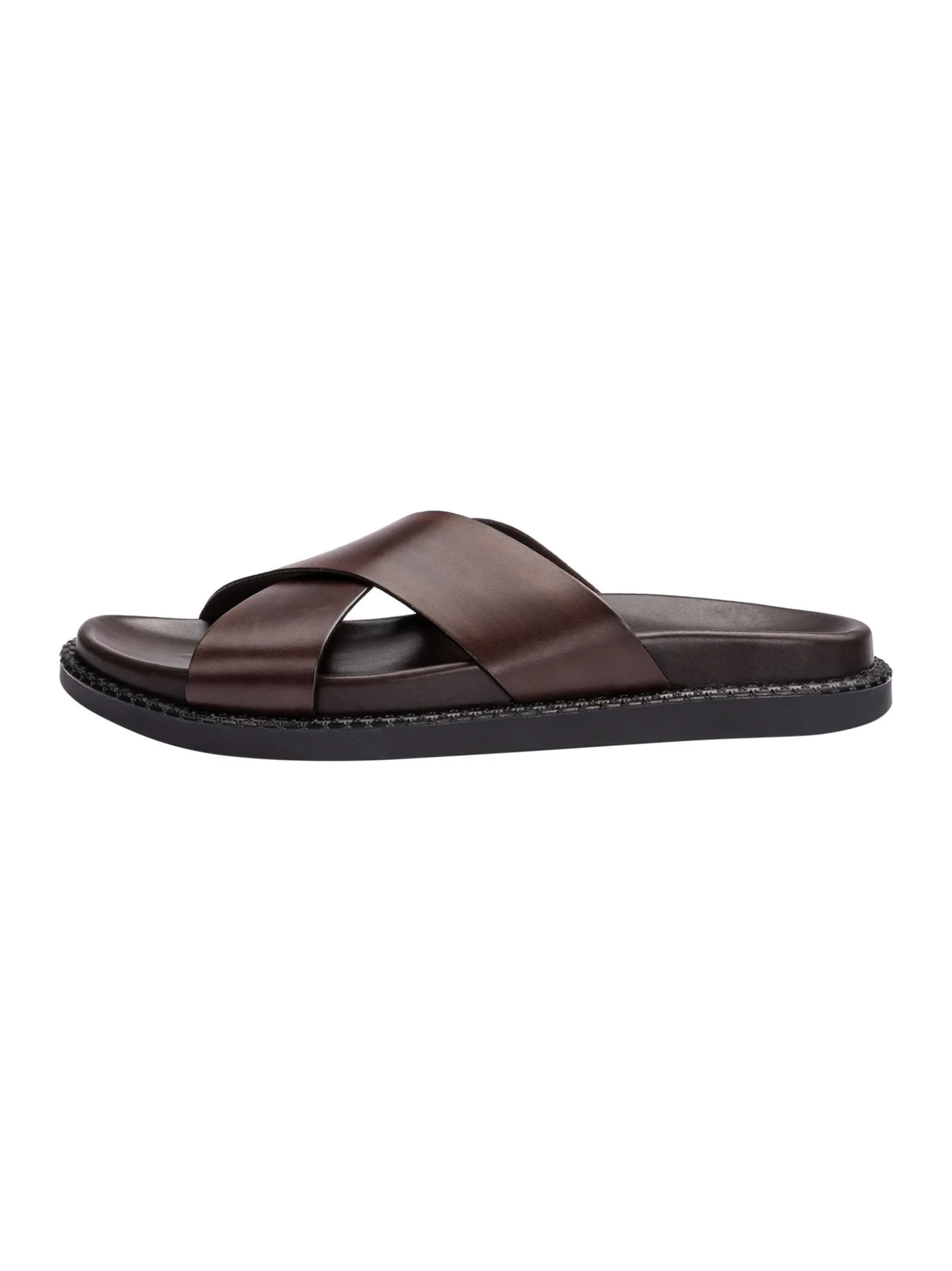 Lloyd Herren Sandale - TRAVA in cognac - 0 cm Absatz