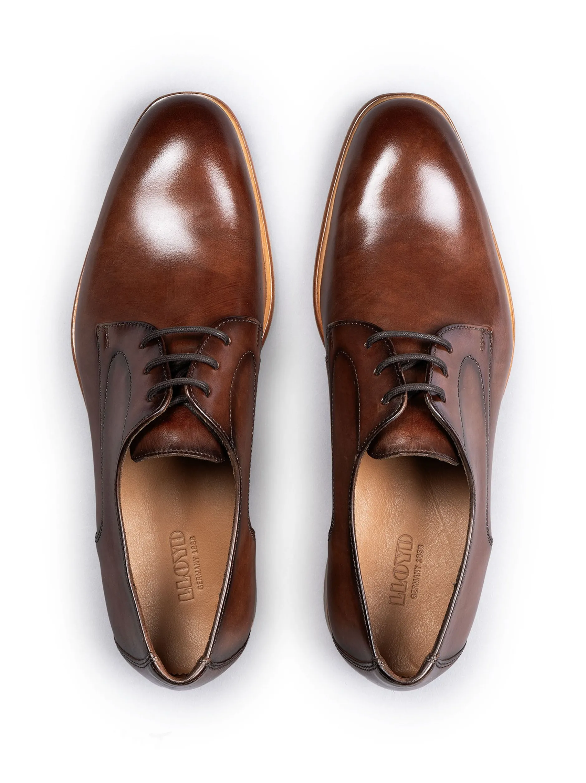 Lloyd Herren Schnürschuh - STANTON in cognac