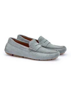 Lloyd Herren Slipper - ELJOS in blau - 0 cm Absatz