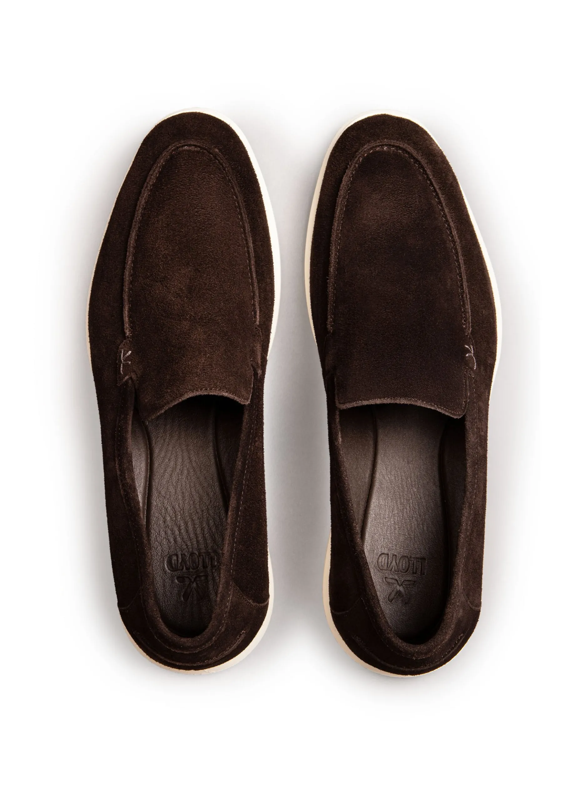 Lloyd Herren Slipper - STRIDE FLEX in braun