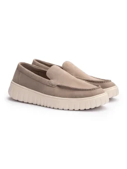 Lloyd Herren Slipper - TORO FLEX in grau - 0 cm Absatz