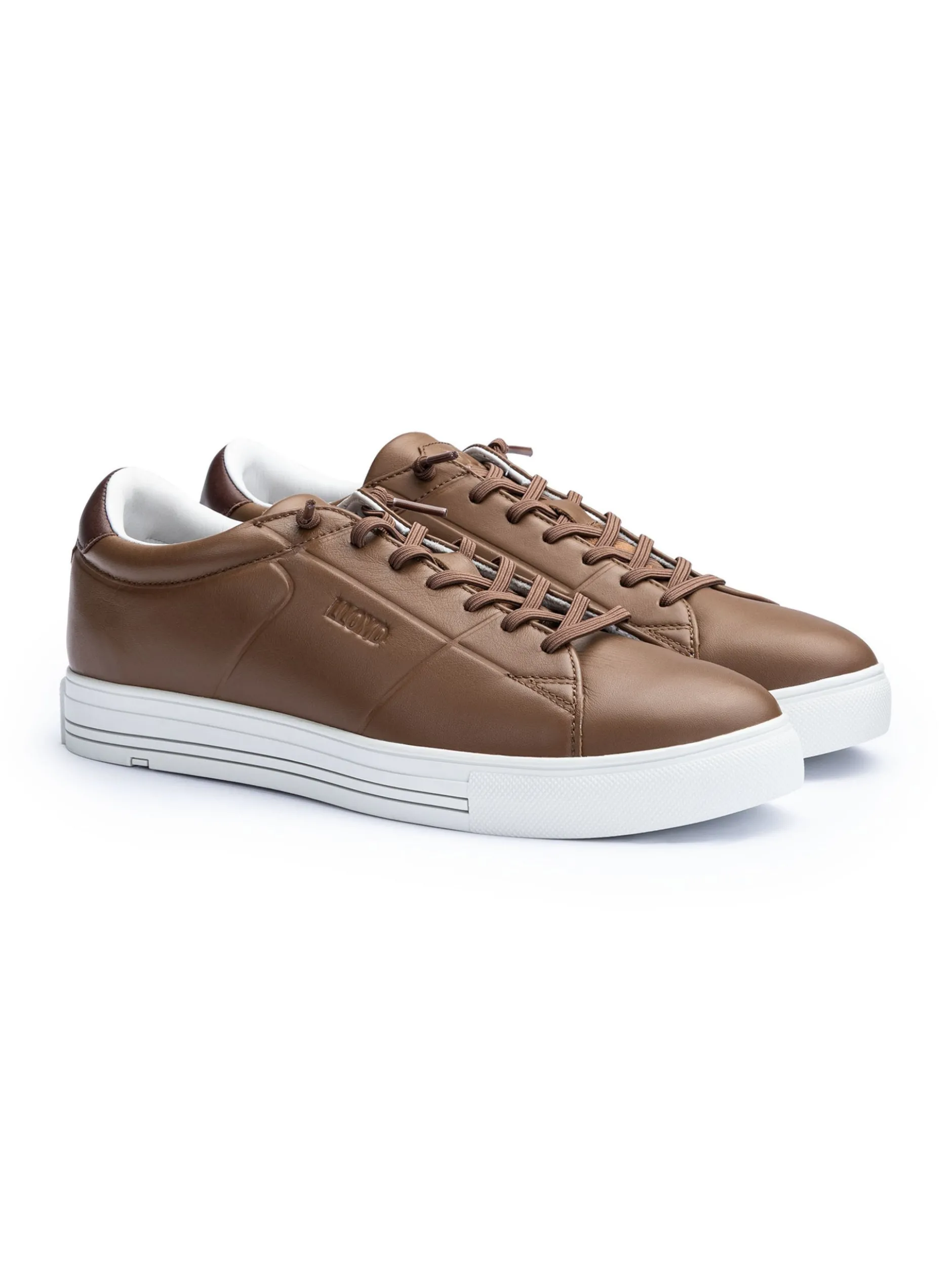Lloyd Herren Sneaker - COURT in cognac - 0 cm Absatz