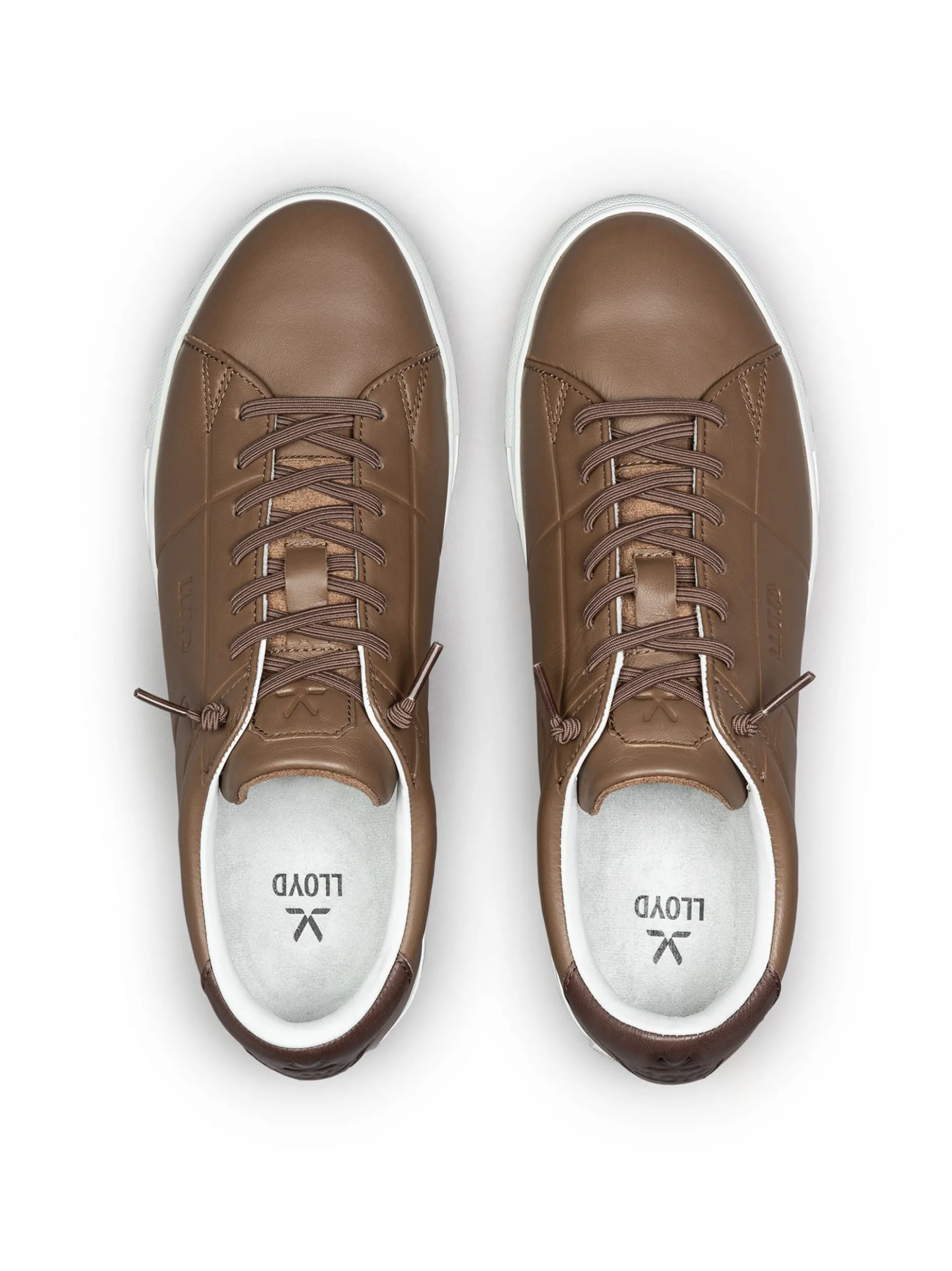 Lloyd Herren Sneaker - COURT in cognac - 0 cm Absatz