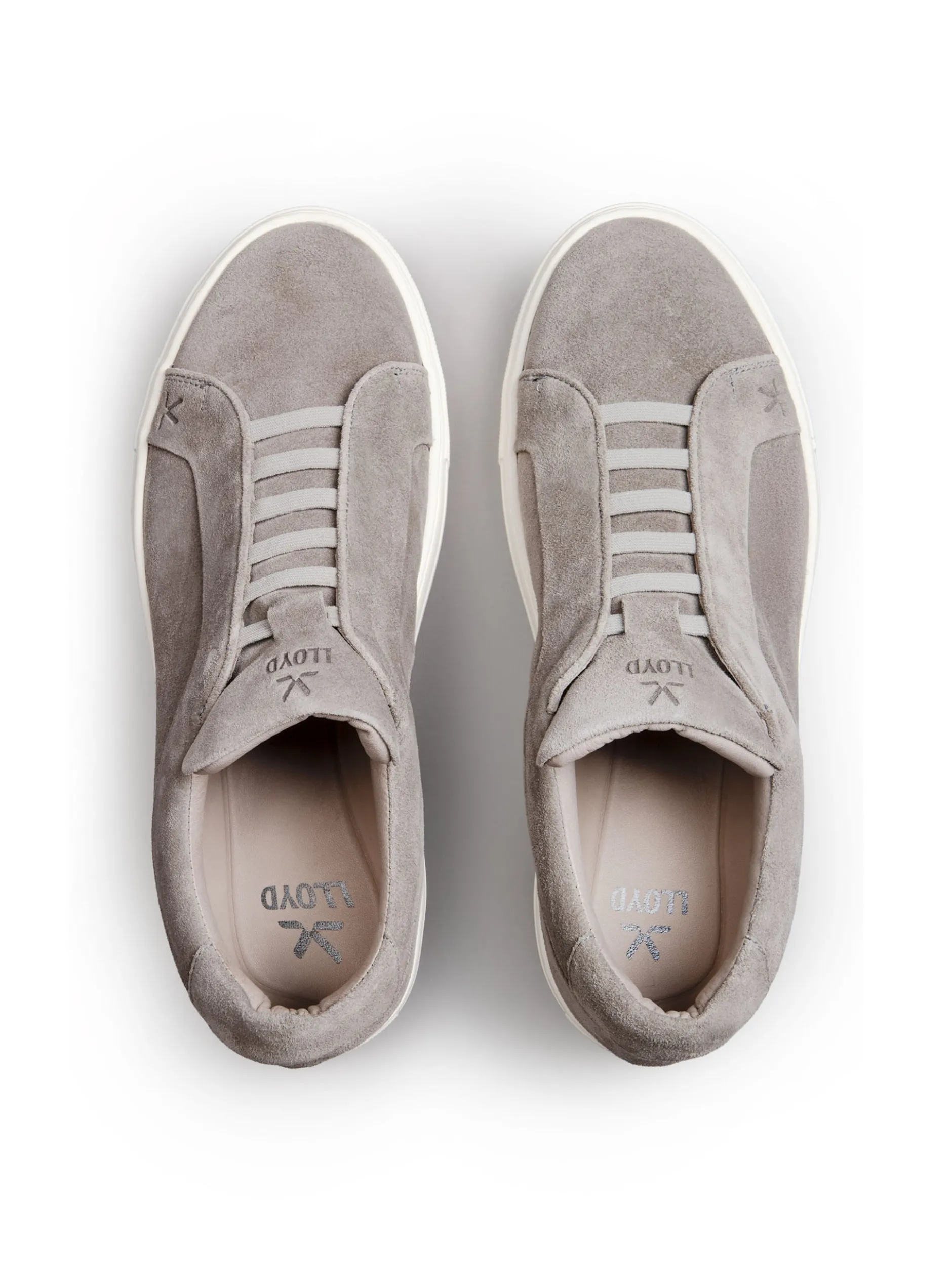 Lloyd Herren Sneaker - METRO in grau - 0 cm Absatz