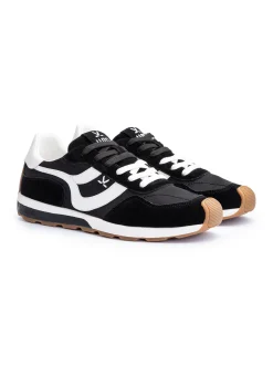 Lloyd Herren Sneaker - STRADO in schwarz weiß