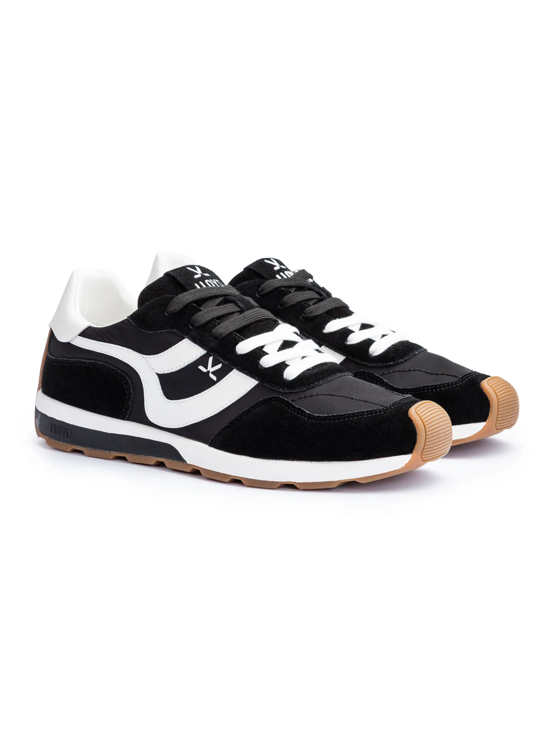 Lloyd Herren Sneaker - STRADO in schwarz weiß