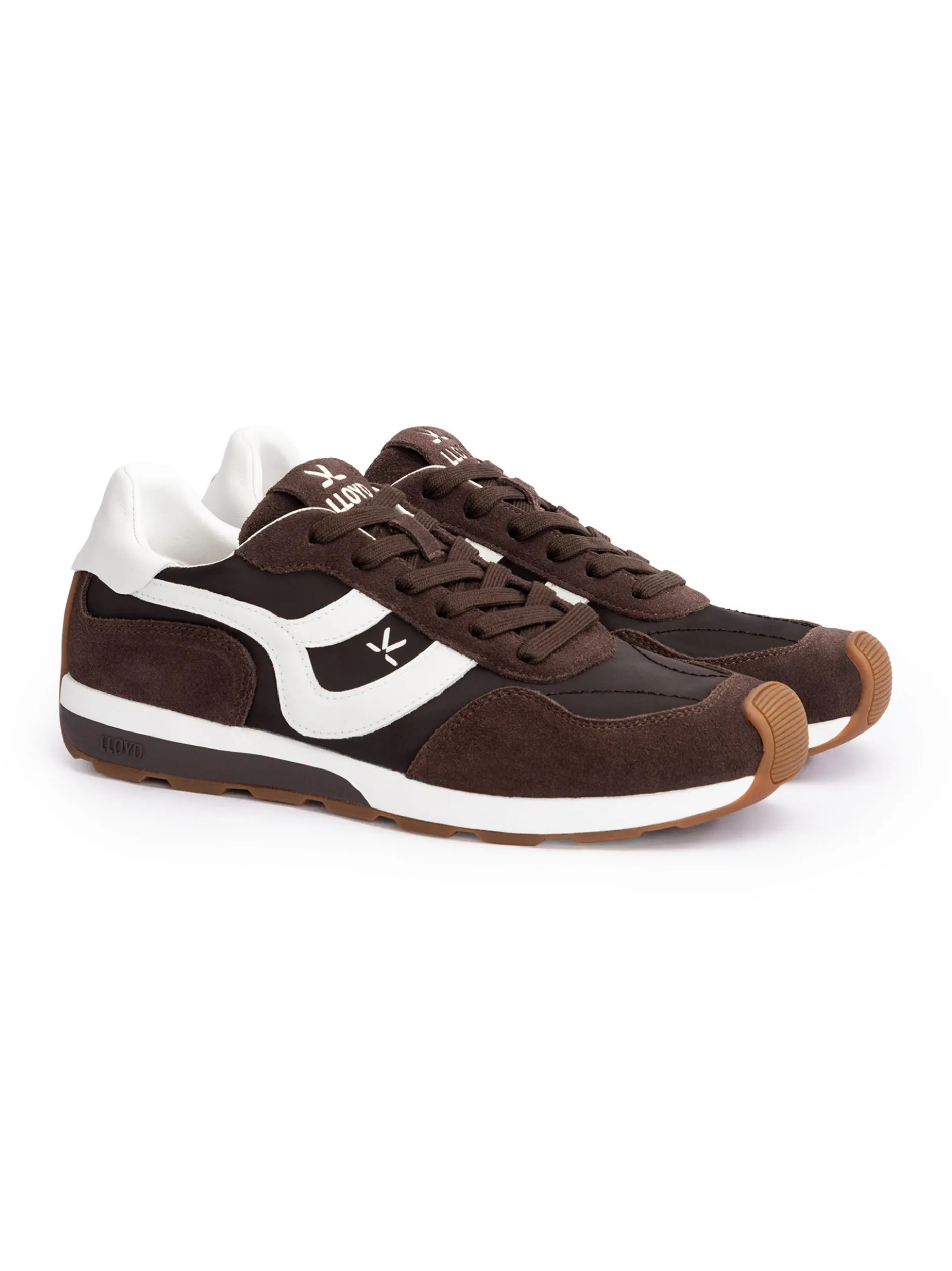 Lloyd Herren Sneaker - STRADO in cognac weiß