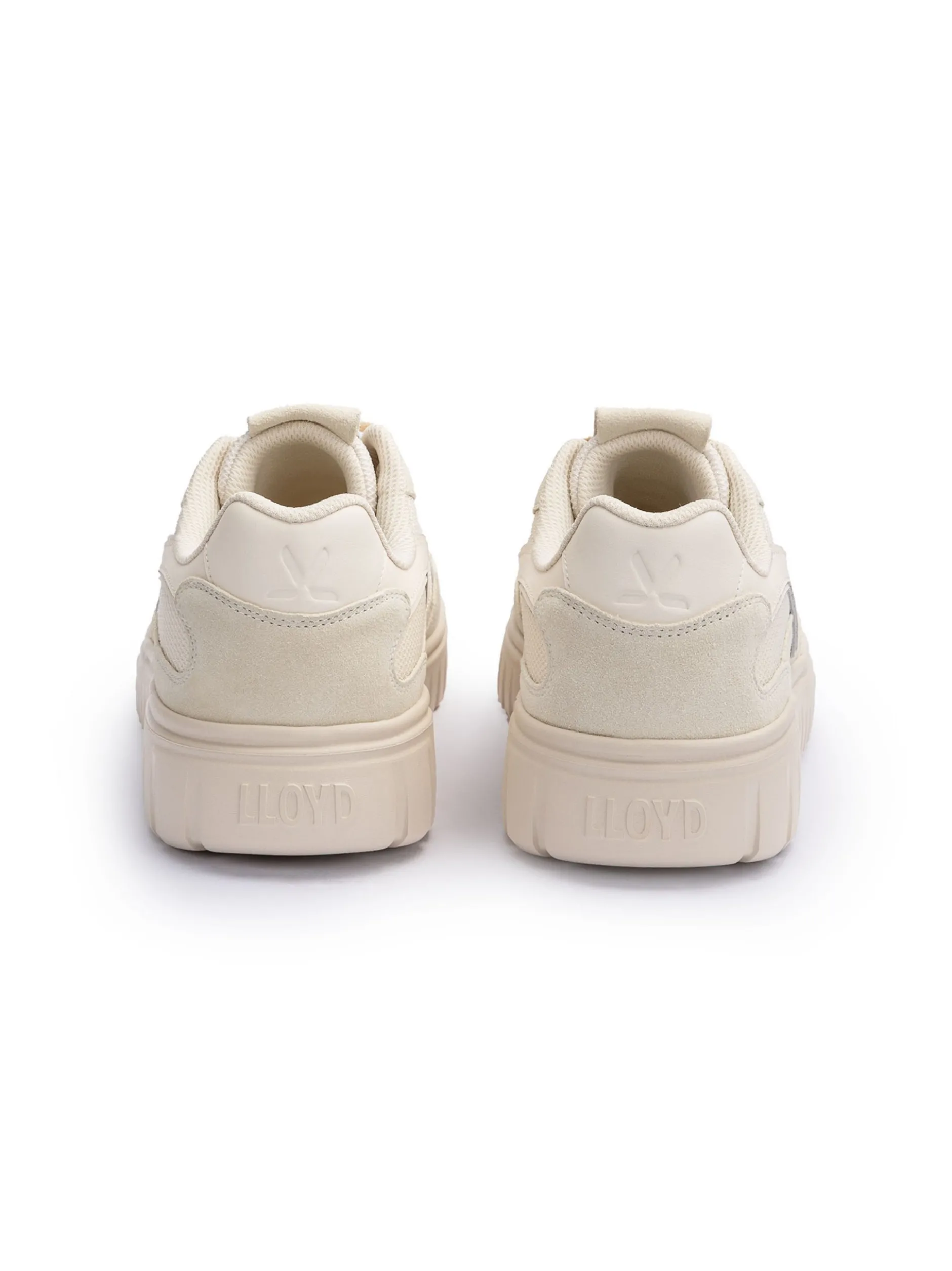 Lloyd Herren Sneaker - TORO WAVE in weiß - 0 cm Absatz
