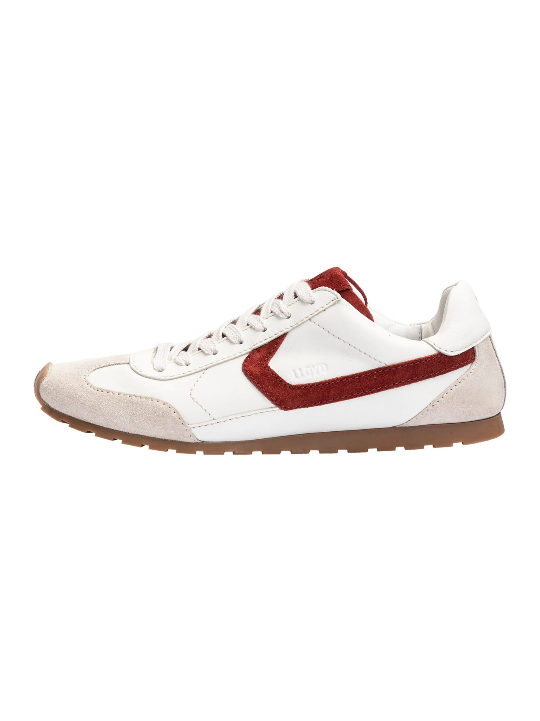 Lloyd Herren Sneaker - VELOCITY M in weiß rot