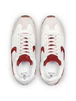 Lloyd Herren Sneaker - VELOCITY M in weiß rot