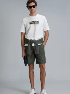 Lufian Herren Bermuda & Short - Peler in grün