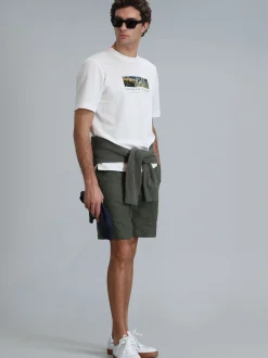 Lufian Herren Bermuda & Short - Peler in grün
