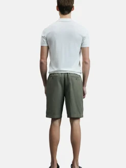 Lufian Herren Poloshirt - DEREK in weiß - Ärmel: kurzarm