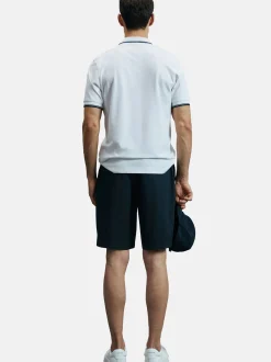 Lufian Herren Poloshirt - SANDOR in weiß