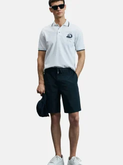 Lufian Herren Poloshirt - SANDOR in weiß
