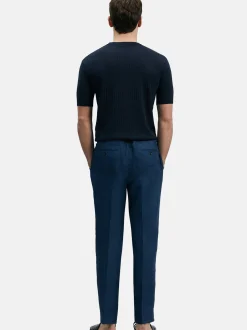 Lufian Herren Shirt - SPEAR in blau - Ärmel: kurzarm