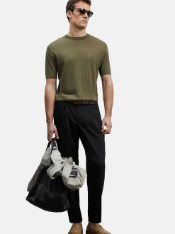Lufian Herren Shirt - SPEAR in grün - Ärmel: kurzarm