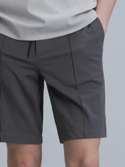 Lufian Herren Shorts - Chris in grau - Länge: knielang