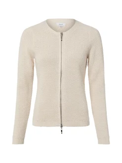 Lund Damen Strickjacke in beige - Ärmel: langarm