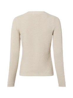 Lund Damen Strickjacke in beige - Ärmel: langarm
