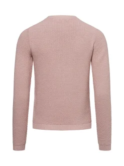 Lund Damen Strickjacke in rosa - Ausschnitt: Rundhals