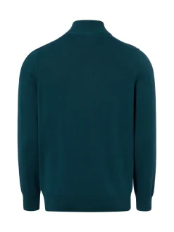 Lyle & Scott Herren Feinstrickpullover in petrol