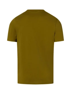 Lyle & Scott Herren T-Shirt in oliv - Ärmel: kurzarm