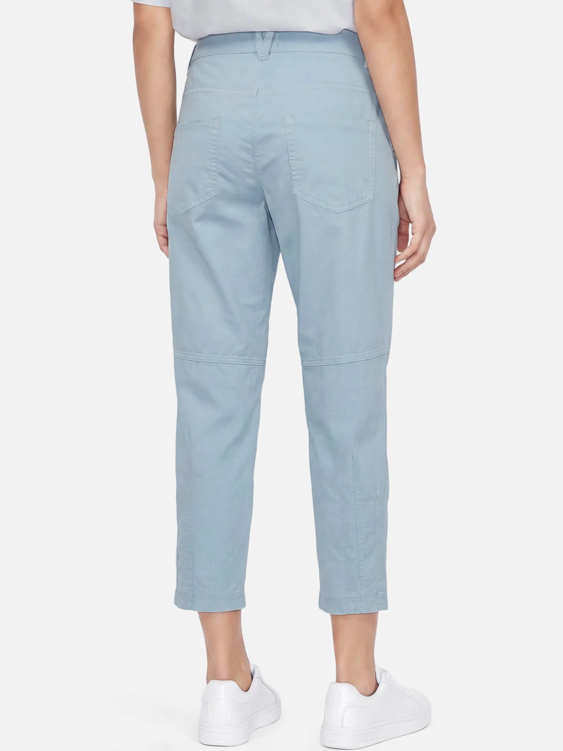 MAC Damen Chino - Ebby in hellblau - Länge: verkürzt