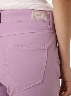 MAC Damen Hose - Capri in flieder - Länge: knielang