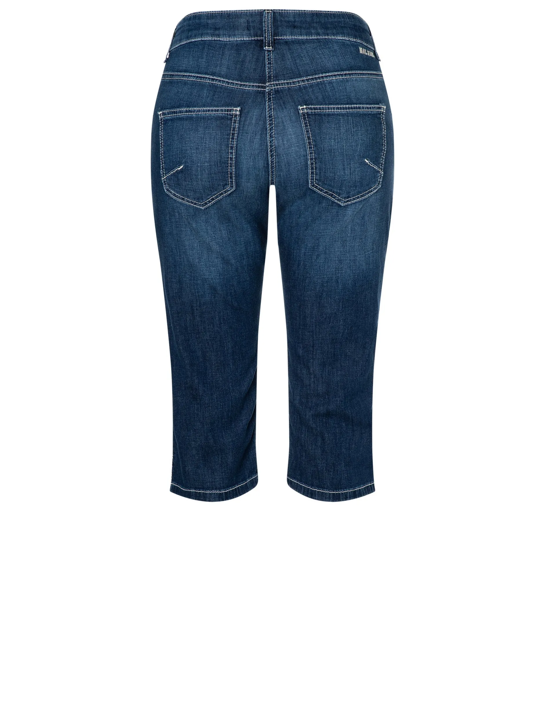 MAC Damen Jeans-Bermuda - Jane in denim - Länge: mittel