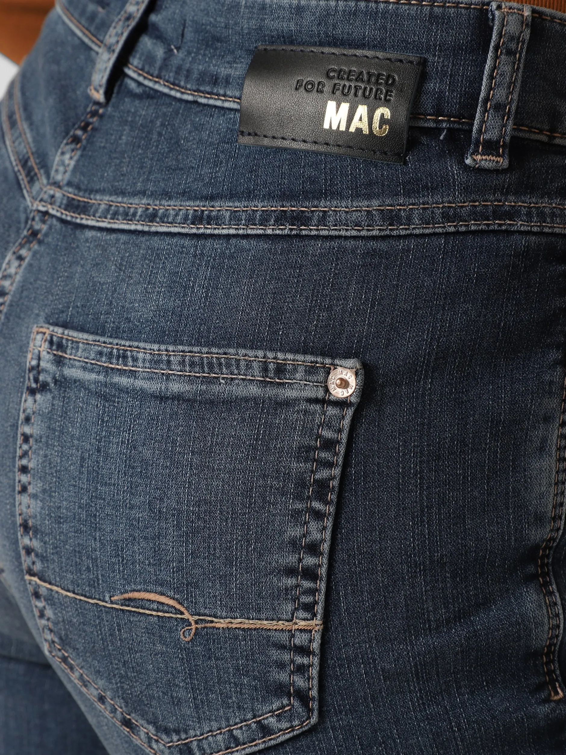 MAC Damen Jeans - Melanie in medium stone