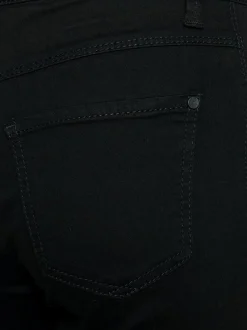 MAC Damen Jeans - Melanie in schwarz - Länge: lang