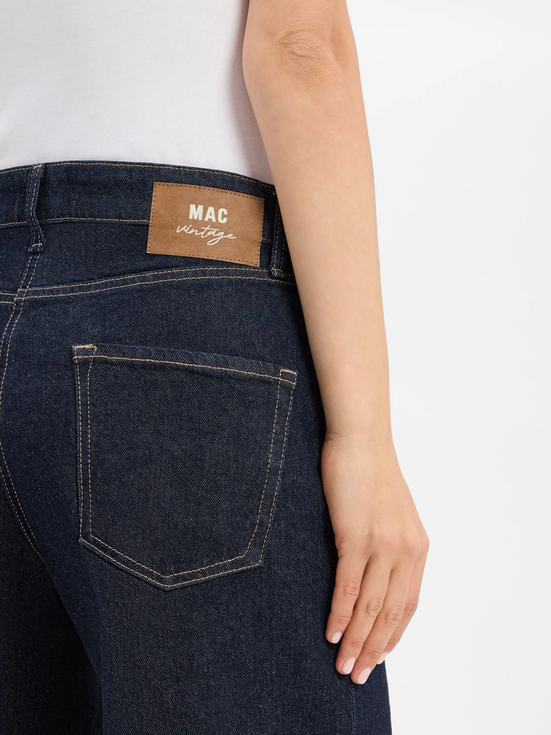 MAC Damen Jeans - Nevada in dark stone - Länge: lang