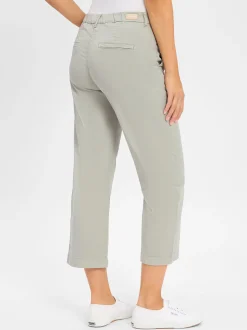 MAC Damen Stoffhose in schilf - Länge: mittel
