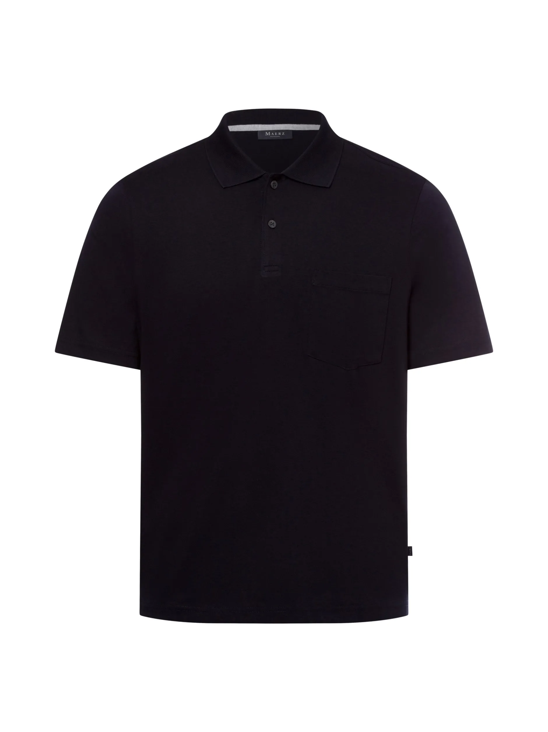 MAERZ Herren Poloshirt in marine - Ärmel: kurzarm