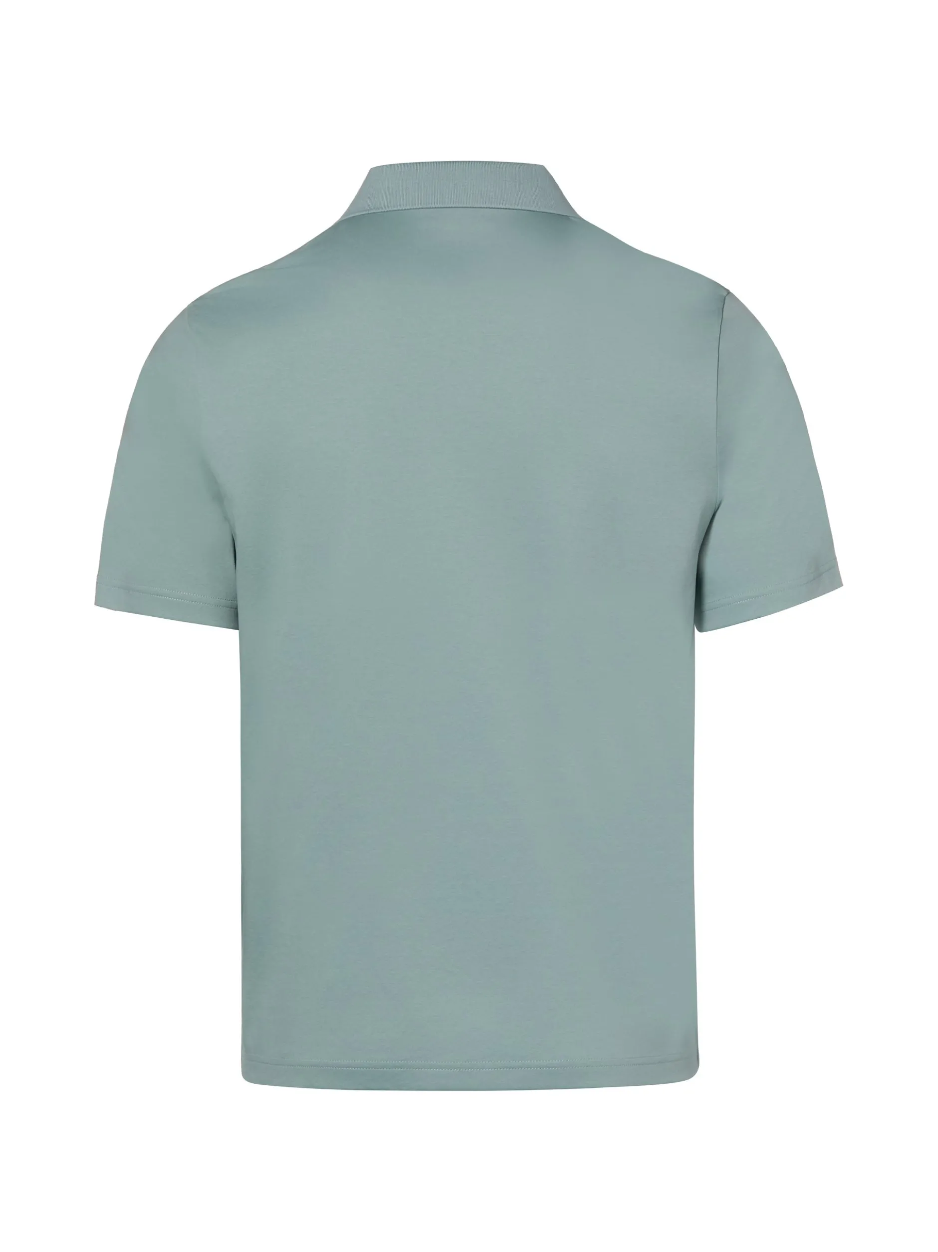MAERZ Herren Poloshirt in mint - Ausschnitt: Polokragen
