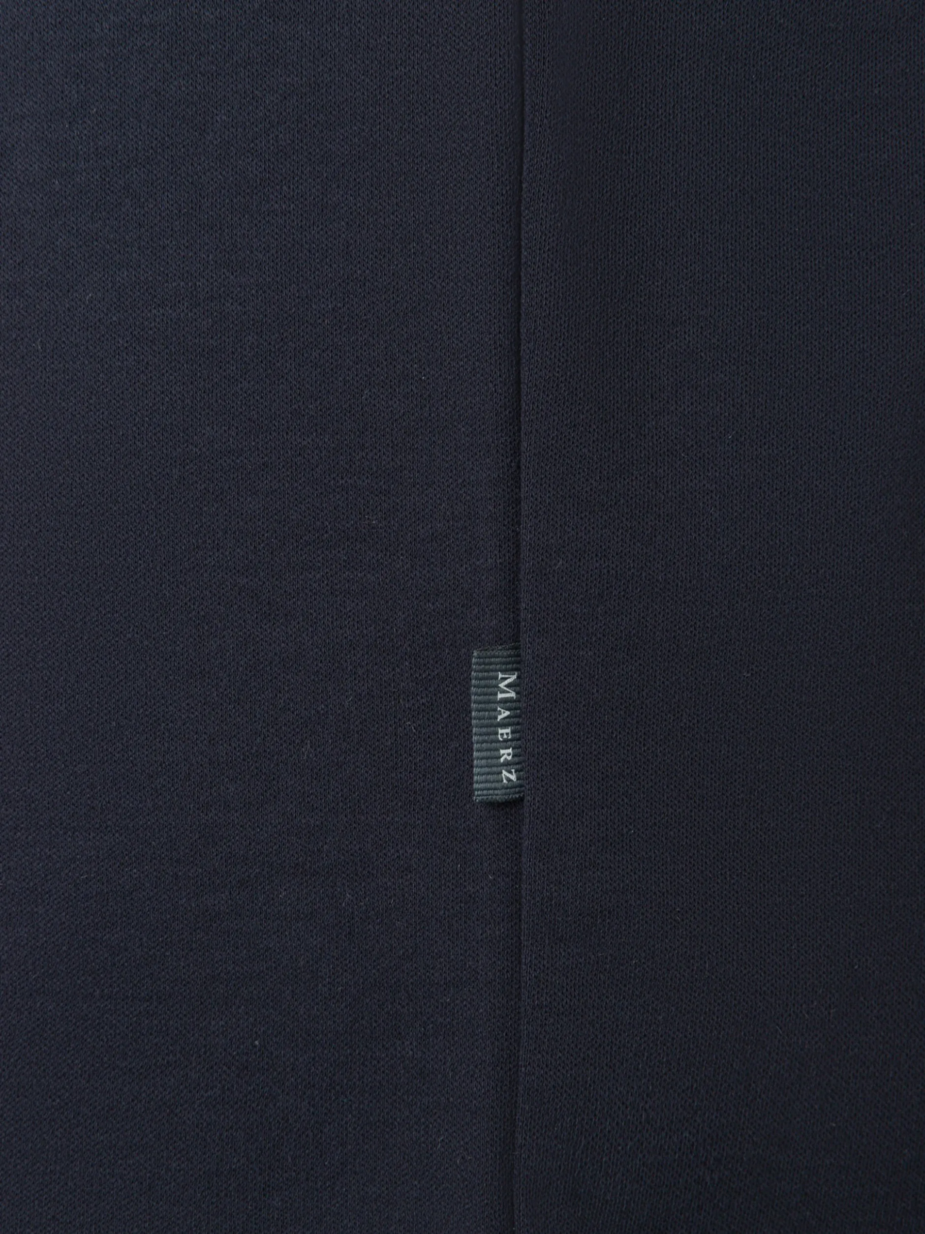 MAERZ Herren T-Shirt in marine - Ausschnitt: Rundhals