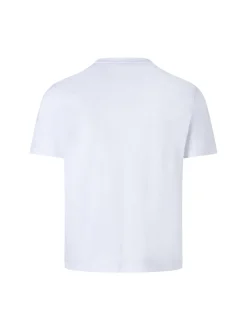 MAERZ Herren T-Shirt in weiß - Ausschnitt: Rundhals